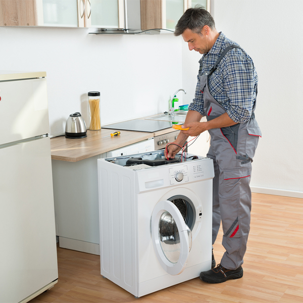 can you walk me through the steps of troubleshooting my washer issue in Mcdaniel Maryland